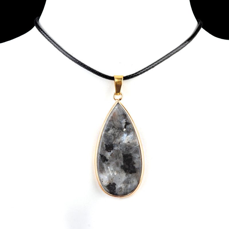 1975-20X40mm pedra de cristal natural ágata dupla plana gota de água em forma de bolsa Phnom Penh brincos DIY decoração pingente