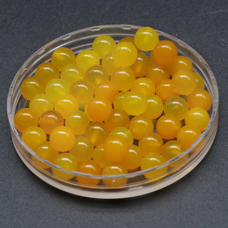 Contas de meio orifício de 1600-8mm, contas redondas de meio orifício de ágata de cristal natural, contas soltas Brincos de viga DIY acessórios de incrustação