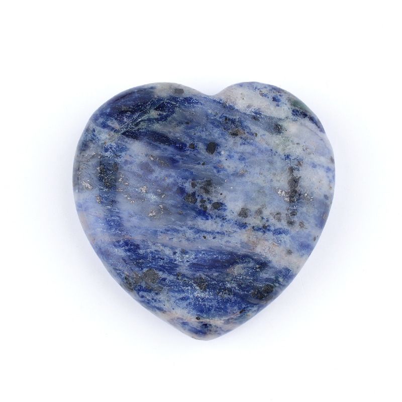 40Mm de cristal natural polegar de pedra de palma Ágata de jade transfronteiriça europeia e americana escultura sulco em forma de coração amor polegar de pedra
