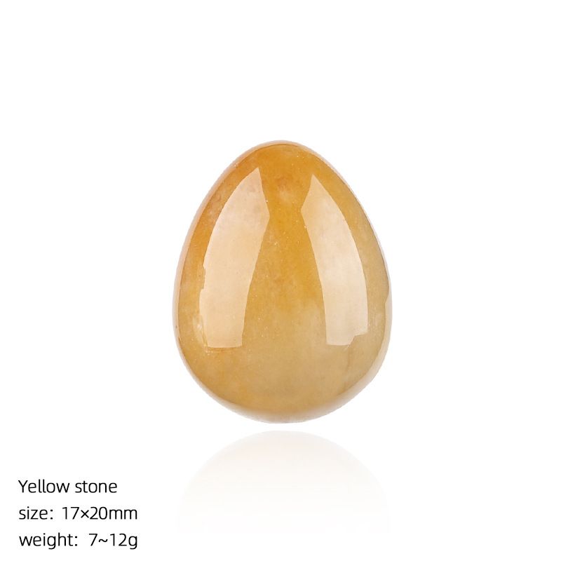 1431 Ovo de pedra de pedra crua em forma de pássaro de cristal natural de 20mm de cristal natural pequeno com ágata da Páscoa esculpida em forma de ovo