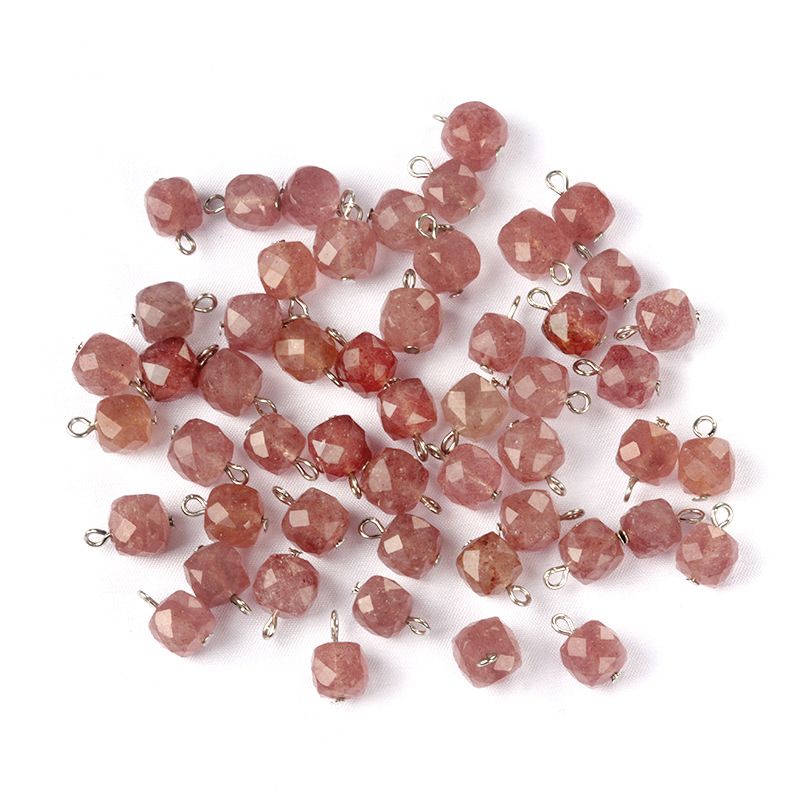 1724-9Mm contas de cristal quadradas cortadas, botões cheongsam Hanfu, acessórios de vestuário Acessórios de jóias DIY