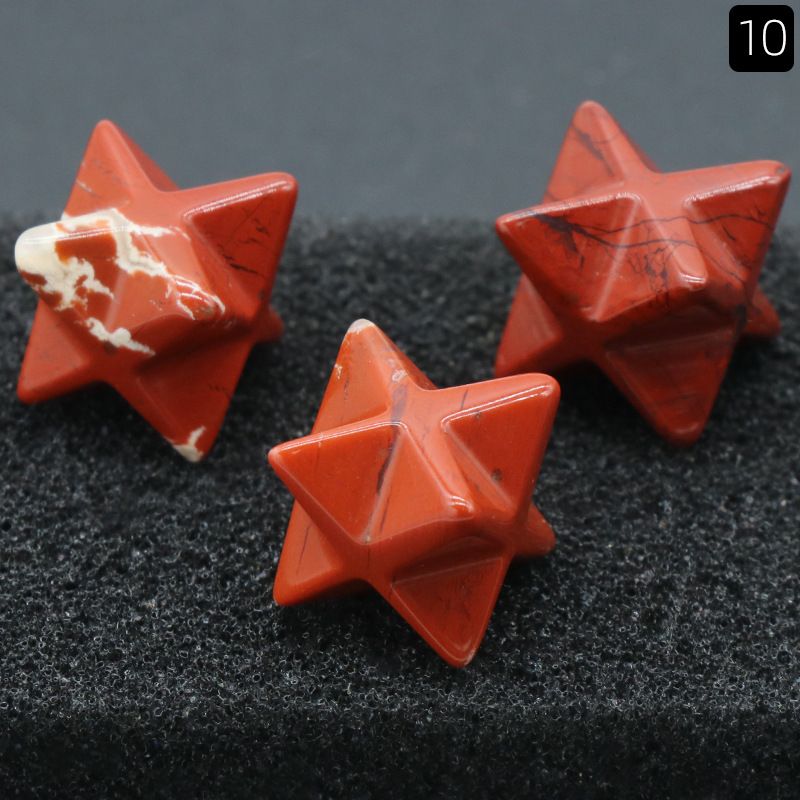1444-Merkaba estrela de Kaba não porosa, pedra de ágata de cristal natural Merkaba grande hexagrama de satélite