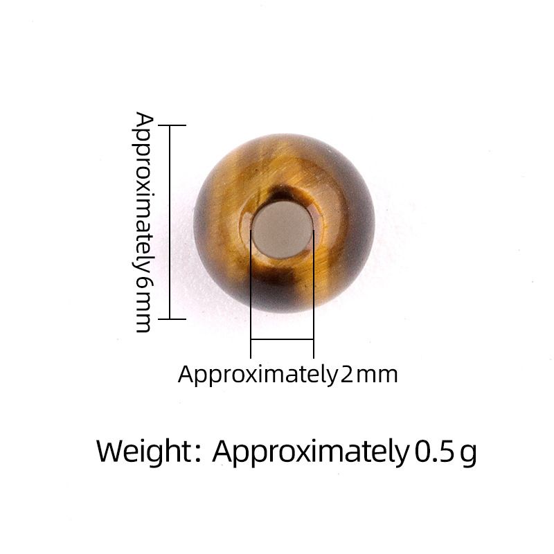 320-6Mm2mm Tianhe pedra alongada ametista preta e branca ágata amarela contas soltas acessórios DIY pulseira contas soltas