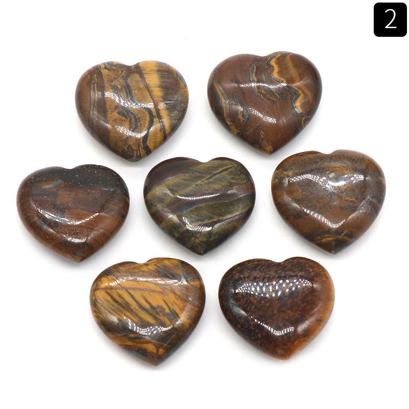1451 - Pedra de Cristal Natural 20mm Ornamento de Pedra em Forma de Coração Sem Buracos Semi-Precioso Coração de Pêssego Decoração DIY