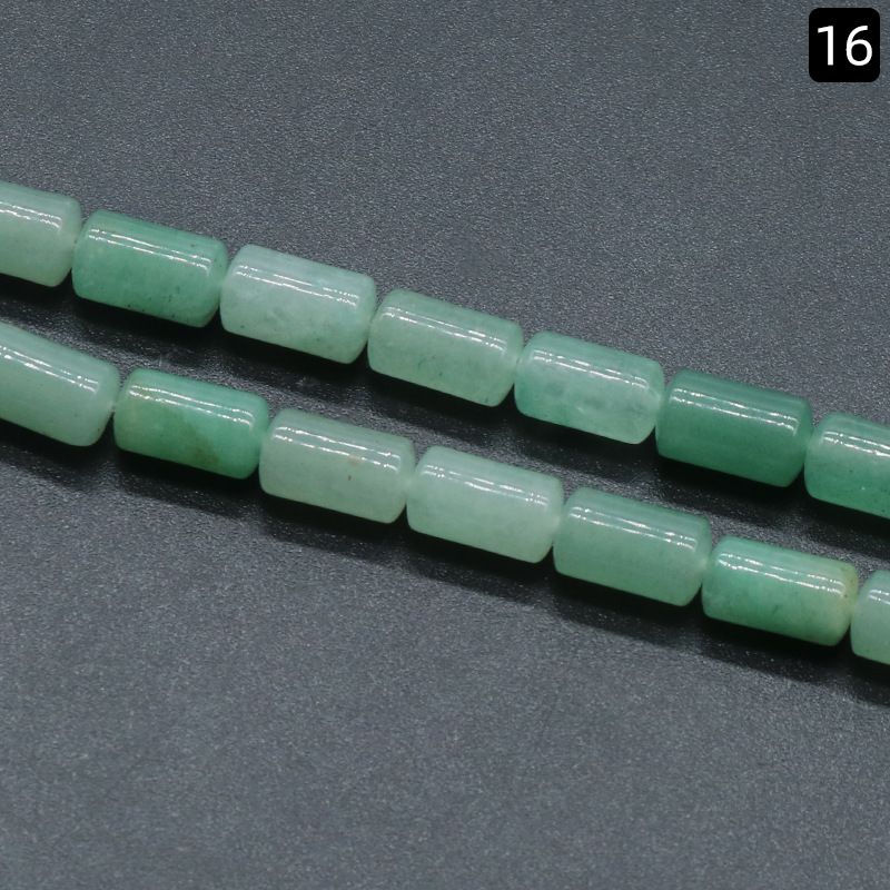 1330-Cristal ágata jade 6 * 10mm cilíndrico solto talão espaçador de tubo redondo talão de balde acessórios DIY vários materiais