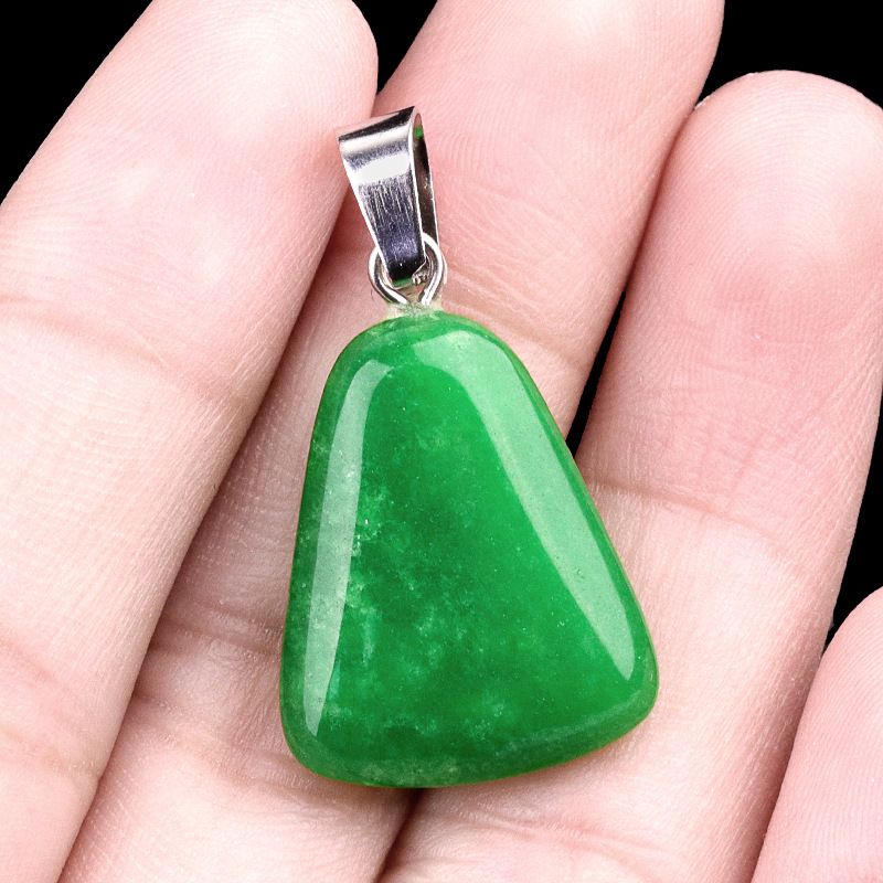 1457-20Mm Pingente Trapezoidal, Cristal Natural Pingente Geométrico Pingente de Pedra Semi-Preciosa Brincos Colar Acessórios