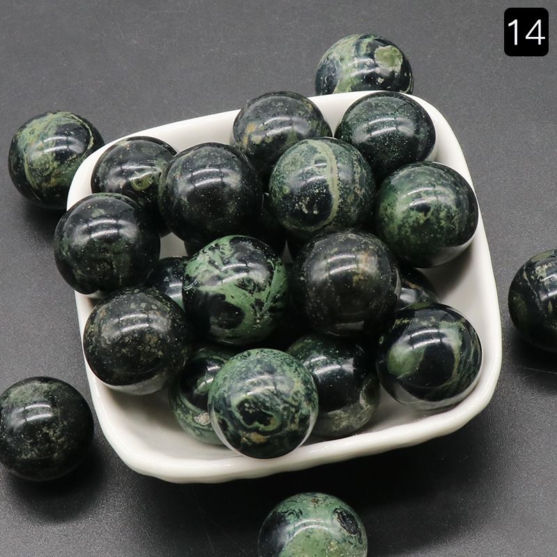 1097Bola não porosa não porosa Bola redonda de 20mm ágata de ametista natural DIY pedra não porosa contas redondas