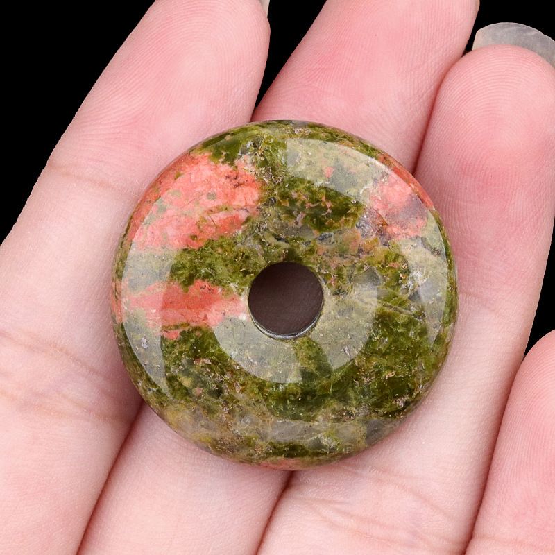 2187-30 buraco 6mm cristal ágata pedra fivela de segurança olho de tigre pedra pingente nostálgico DIY colar pingente acessórios