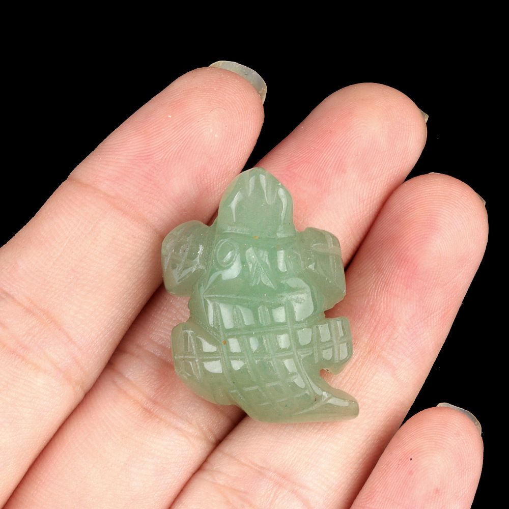 1965-1Em Mini Crocodilo Ametista Ágata Jade Escultura Animal Paisagismo Artesanato