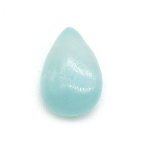 1026-Amazon 8x13mm pequena gota de água contas soltas 10 em um pacote DIY acessórios de jóias materiais