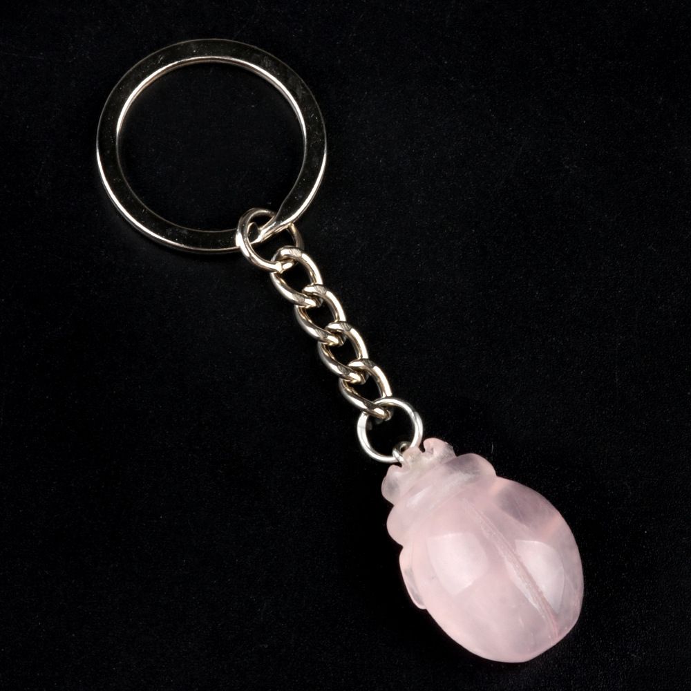 1946-Besouro chaveiro, cristal ĂĄgata pedra gravada animal pingente chaveiro