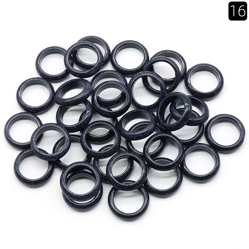 2495-Anel de corrida de pedra de ágata de cristal natural, pulseira de jogo cultural antigo, acessórios portáteis em círculo