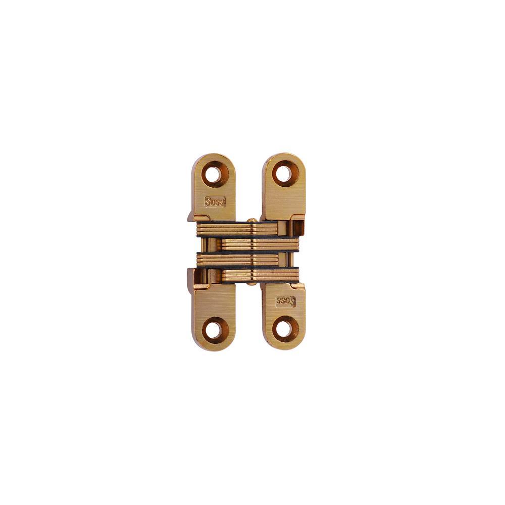 1/2 in. 2-3/8 in. Satin Chrome Invisible Hinge