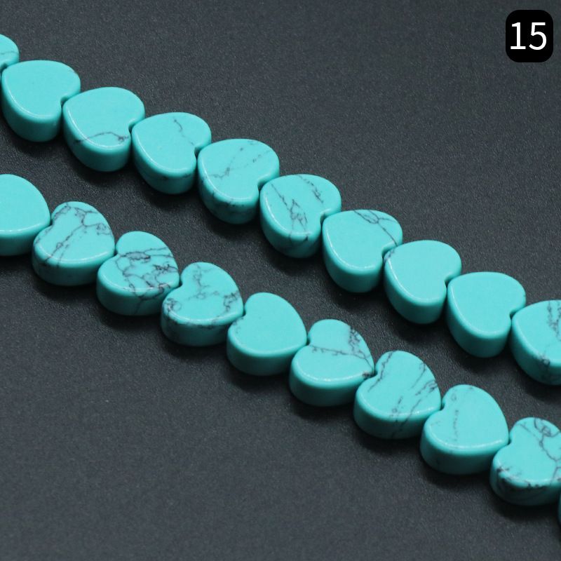 Ágata de cristal de jade pedra semipreciosa coração de pêssego amor trabalho em andamento DIY jóias contas soltas acessórios frisados