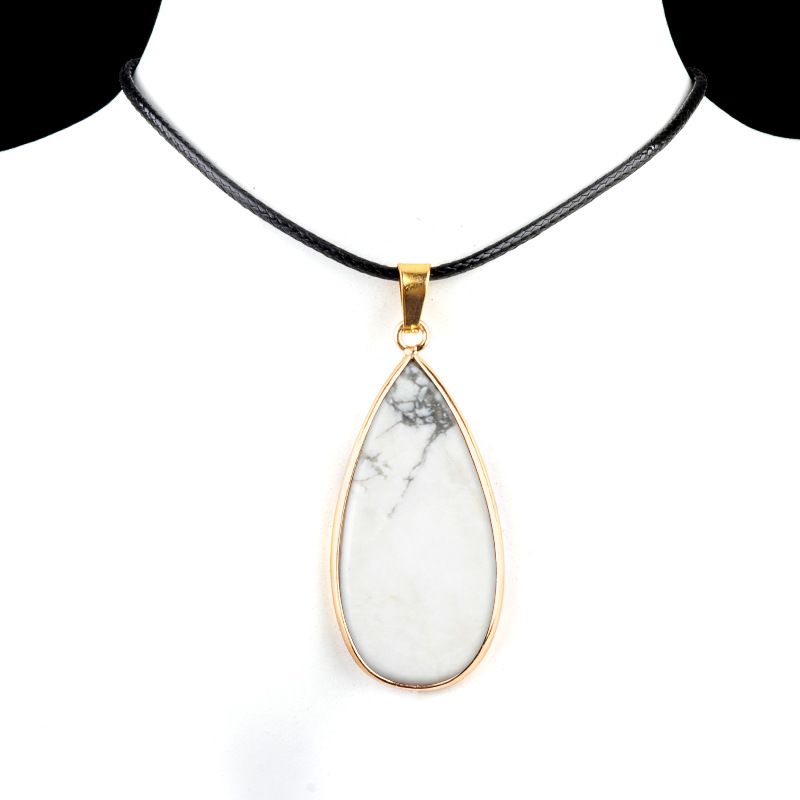 1975-20X40mm pedra de cristal natural ágata dupla plana gota de água em forma de bolsa Phnom Penh brincos DIY decoração pingente