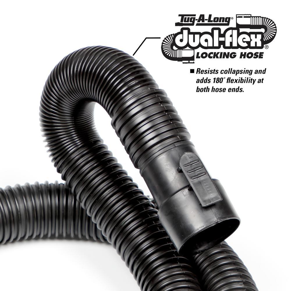 1-7/8 in. x 7 ft. Tug-A-Long Vac Hose for Wet/Dry Shop Vacuums