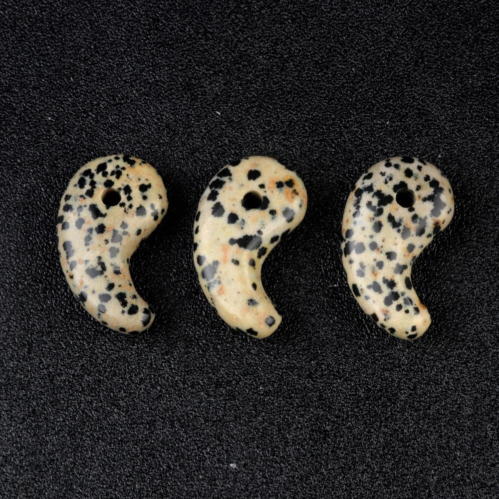 1212-Cristal natural 18X30 buraco 3mm gancho pingente de jade, anime yin e yang big dog Ibaraki vinho engolindo faca demoníaca Ji