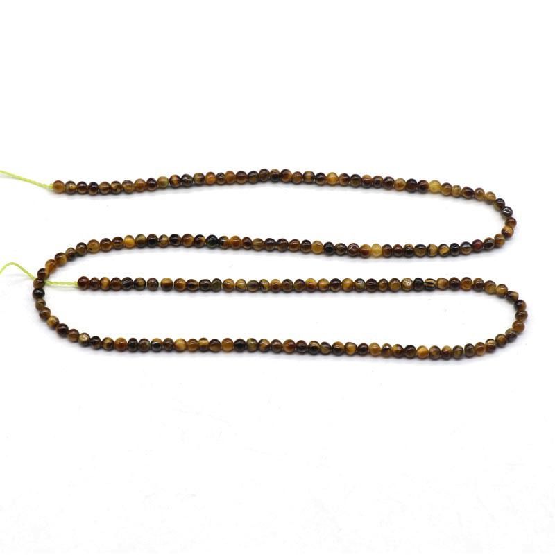329-Ágata de cristal natural 2mm contas redondas gancho de cabelo material de caminhada pulseira DIY colar acessórios de jóias