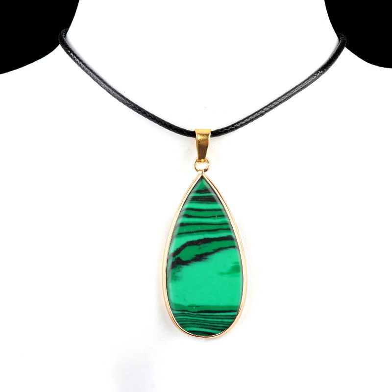 1975-20X40mm pedra de cristal natural ágata dupla plana gota de água em forma de bolsa Phnom Penh brincos DIY decoração pingente