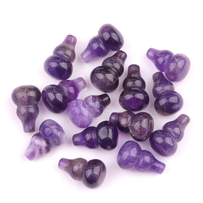 2158-Ágata de cristal 20mm cabaça pequena não porosa contas soltas DIY tecido pequeno cabaça pingente acessórios de jóias