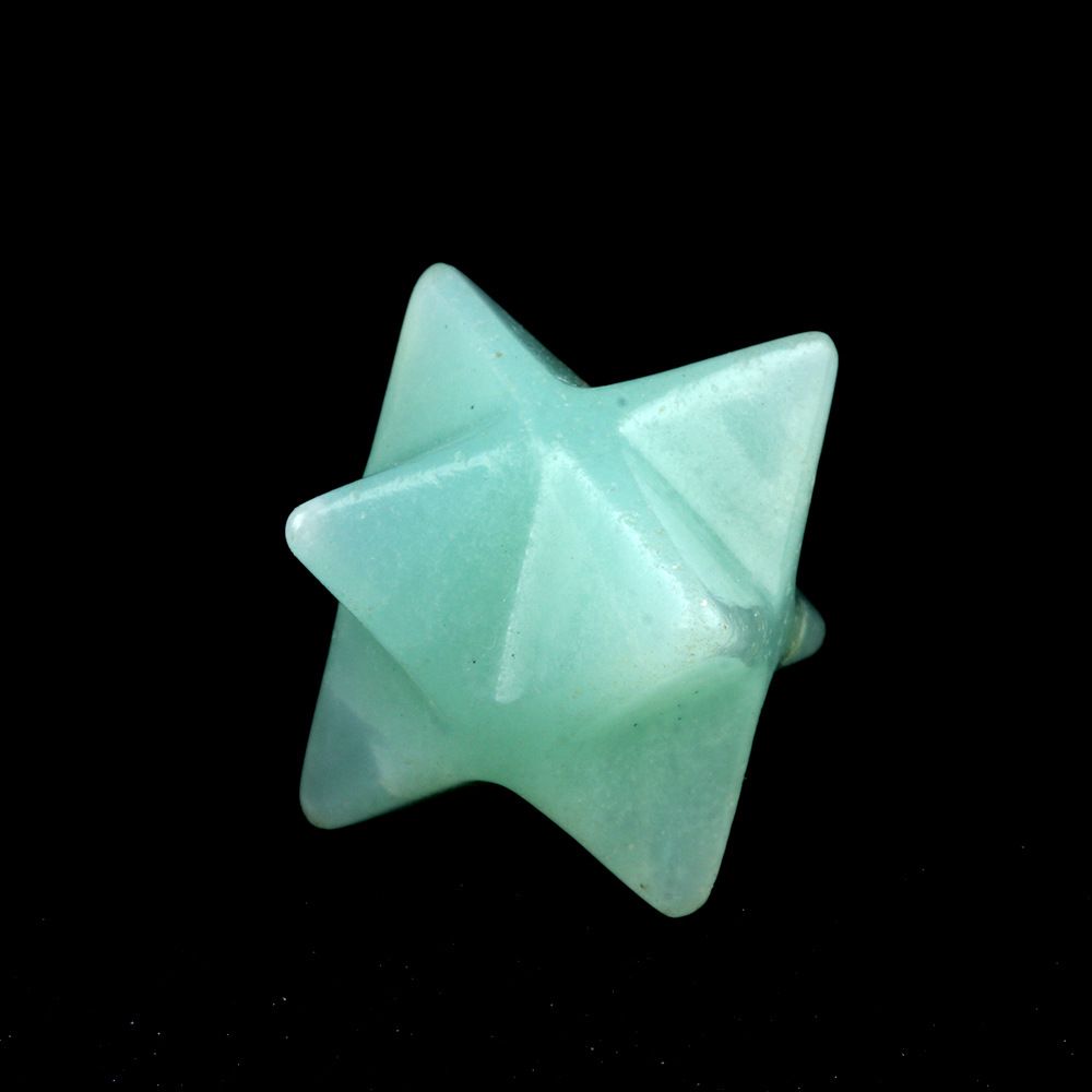 1444-Merkaba estrela de Kaba não porosa, pedra de ágata de cristal natural Merkaba grande hexagrama de satélite