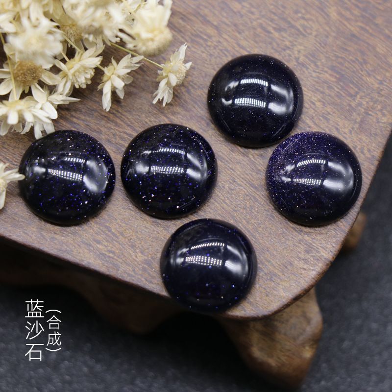 Superfície do anel de 14Mm redonda, pedra semipreciosa de cristal de ágata DIY feito à mão estilo antigo andando acessórios de cabelo grampo de cabelo material da coroa de fênix