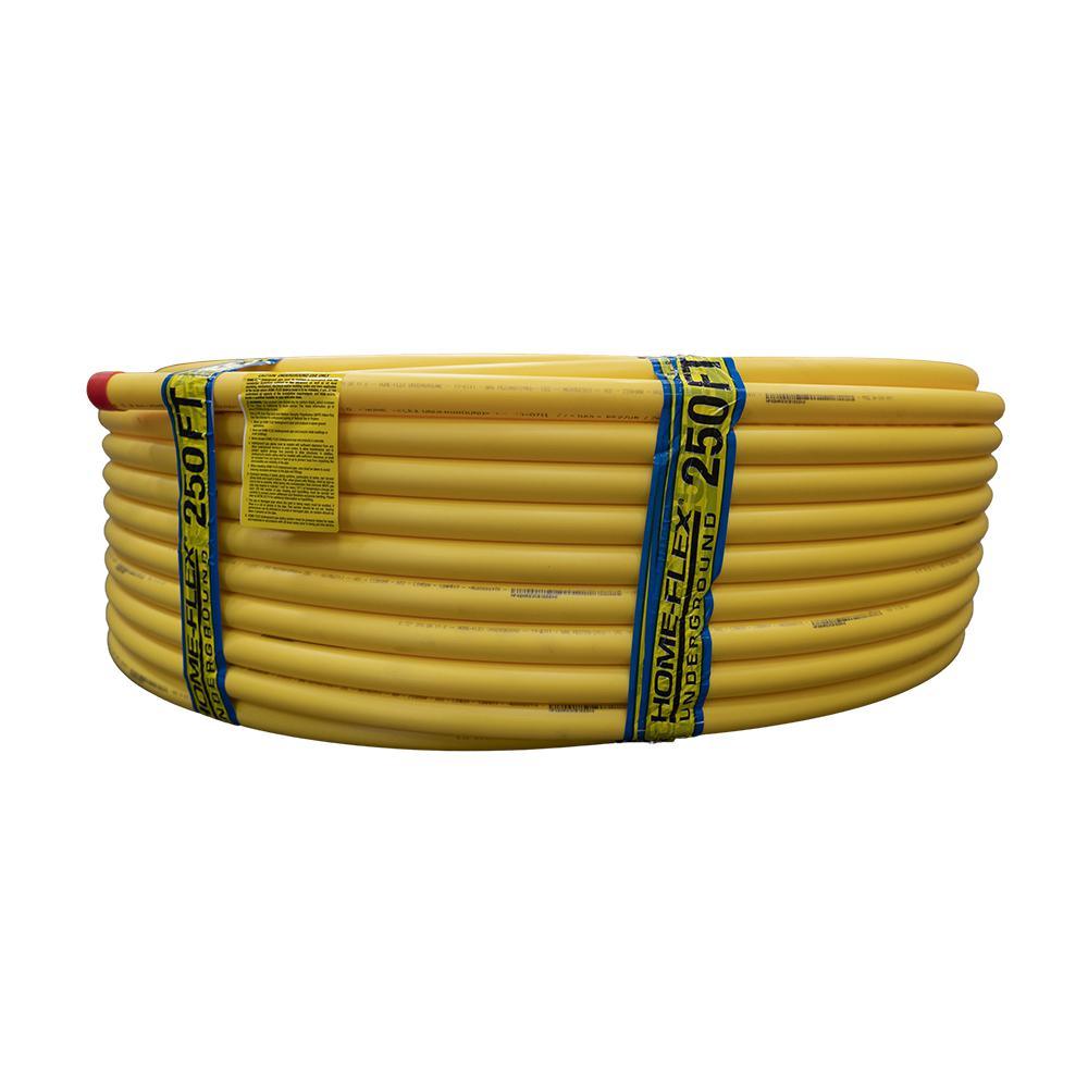 1-1/2 in. IPS x 250 ft. DR 11 Underground Yellow Polyethylene Gas Pipe