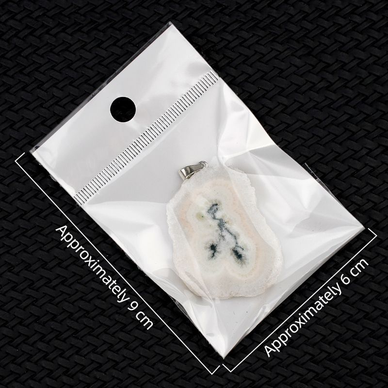 2329-Pingente de girassol de cristal natural, colar de dente de cristal fatiado DIY material de pingente de pedra áspera