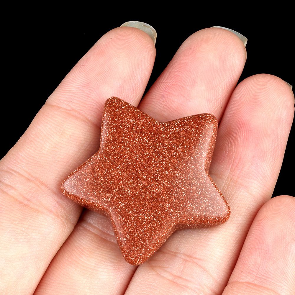 1433-30Mm pentagrama de cristal natural ágata estrela de pedra lua DIY estrela não porosa acessórios material