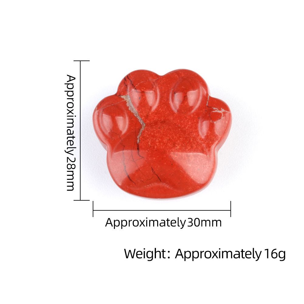 Cristal natural pedra semipreciosa ametista gravada garra de gato urso pata enfeite criativo presente decorativo