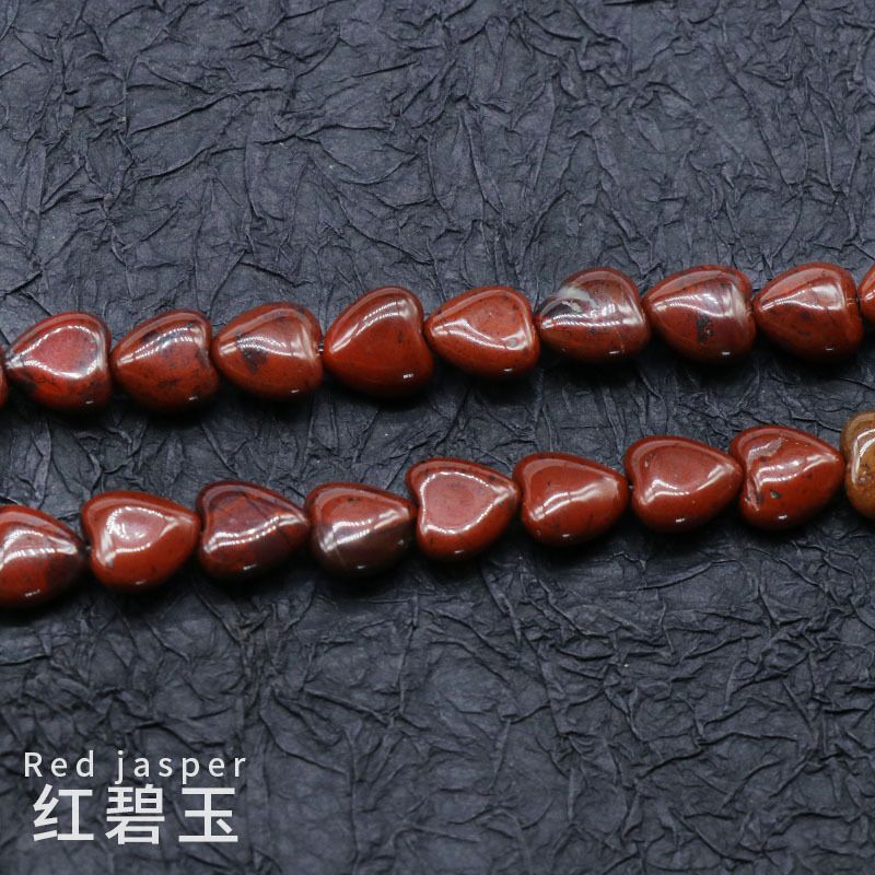 10Mm contas de amor, contas soltas de pedra semi-preciosa de ágata de cristal pulseira DIY colar brincos acessórios de jóias material