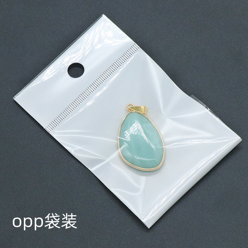 1568-Pingente de bainha irregular de pedra de ágata de cristal natural, pingente de colar de gota de água oval de cristal natural