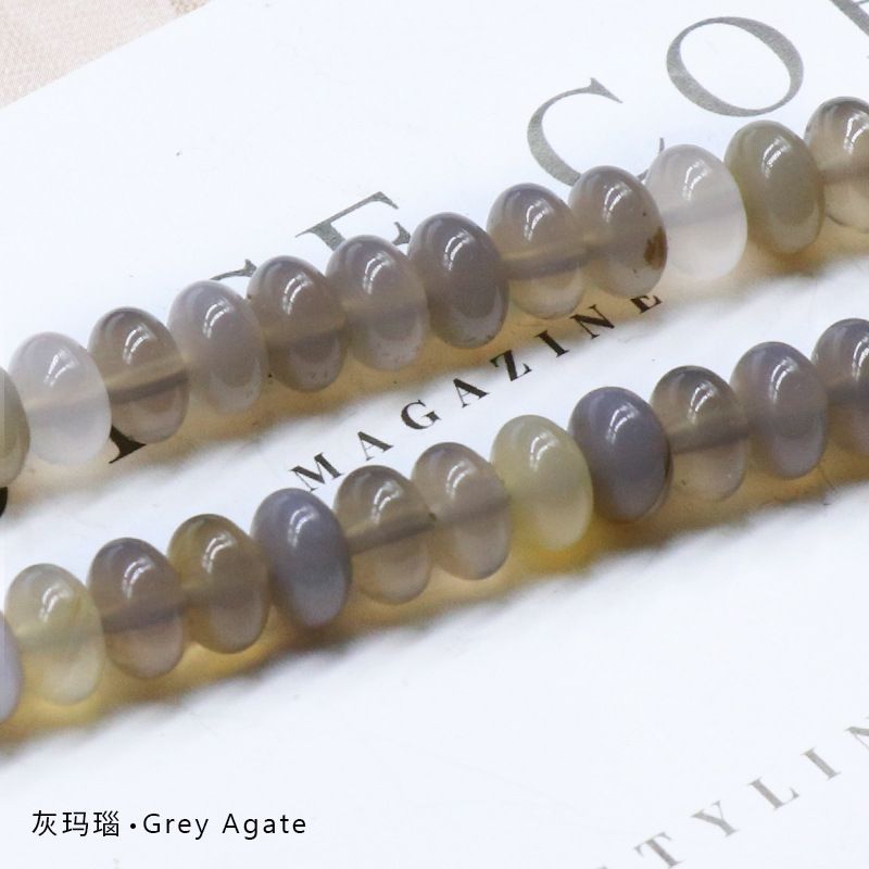 Ágata cristal tigre olho ágata vermelho, conta divisória topázio ábaco DIY jóias contas soltas, acessórios de pedra