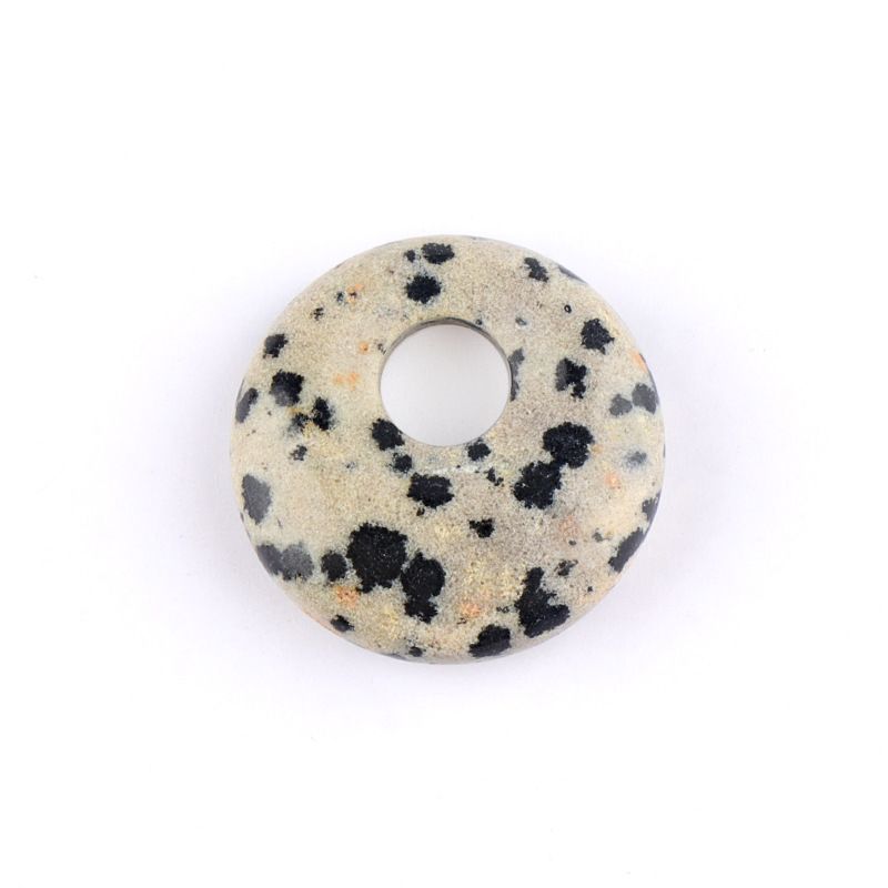 Pingente de fivela de segurança de orifício lateral de ágata de cristal natural de 18mm, colar nostálgico de ametista de orifício lateral de irmão redondo estilo nacional