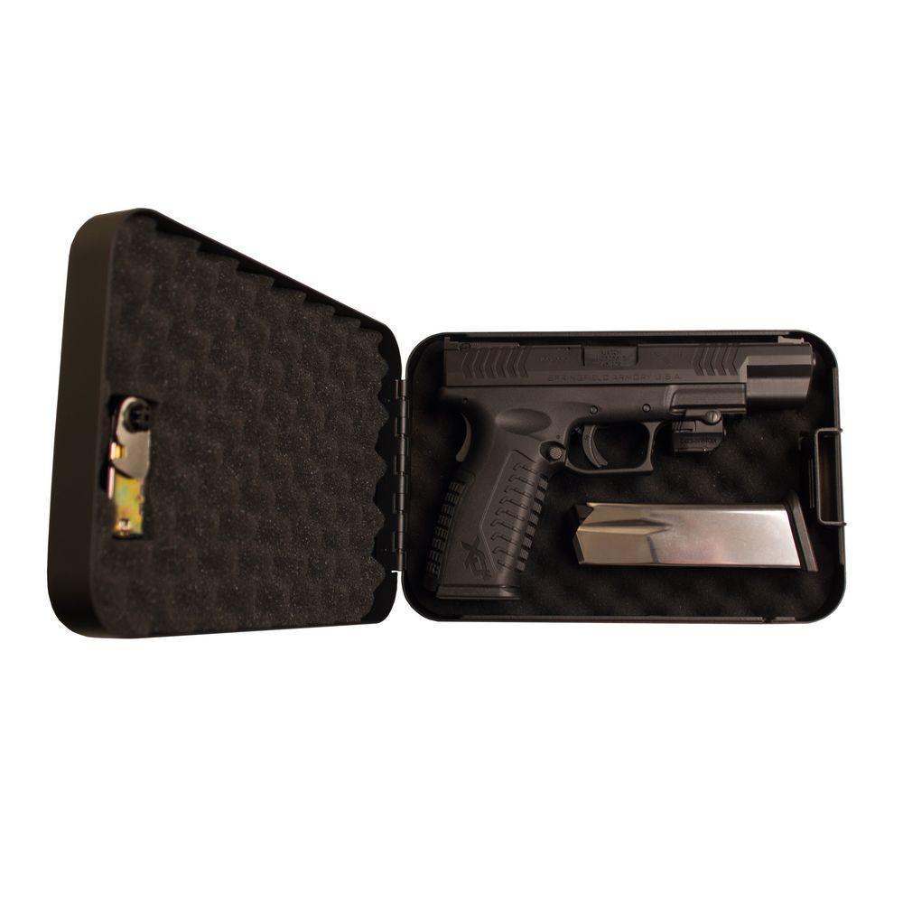 0.052 cu. ft. Small Car/Portable Safe Combination Lock, Black
