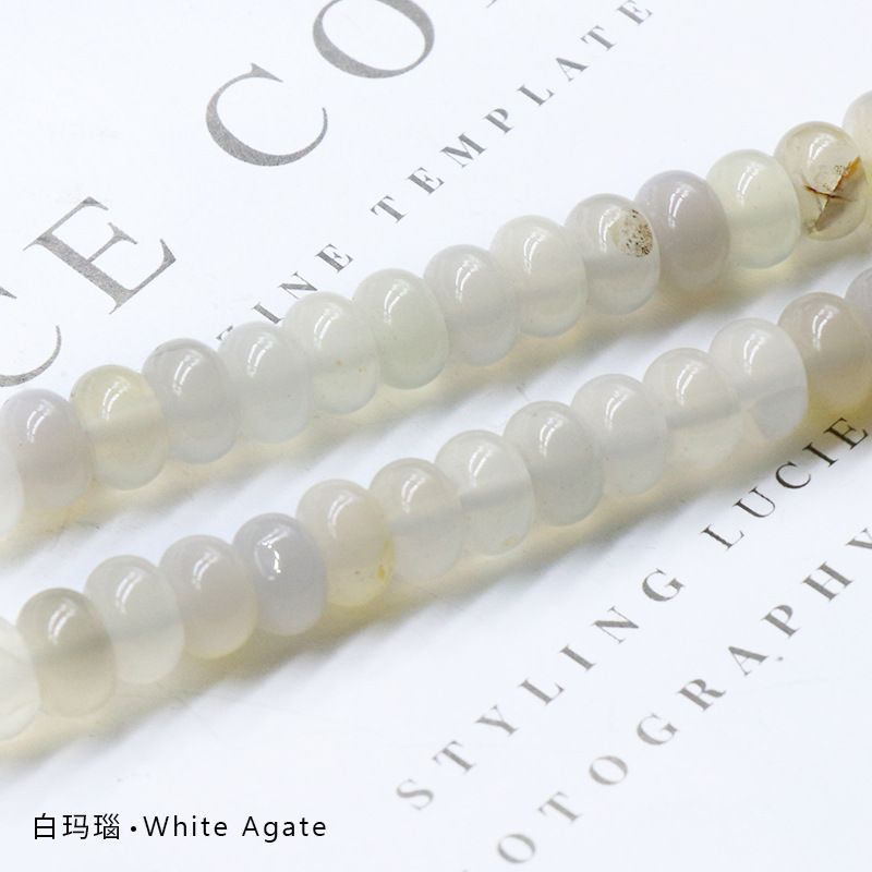 Ágata cristal tigre olho ágata vermelho, conta divisória topázio ábaco DIY jóias contas soltas, acessórios de pedra