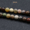 191-WoodenJade Fossil Wood Beads Loose Beads DIY Beaded Pulseiras Colar em meia pérola Jóias