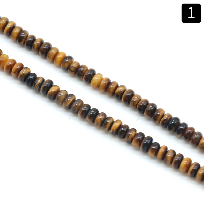 1113-Pedra semipreciosa de ágata de cristal natural 2X4mm ábaco frisado DIY pulseira colar brincos material de jóias