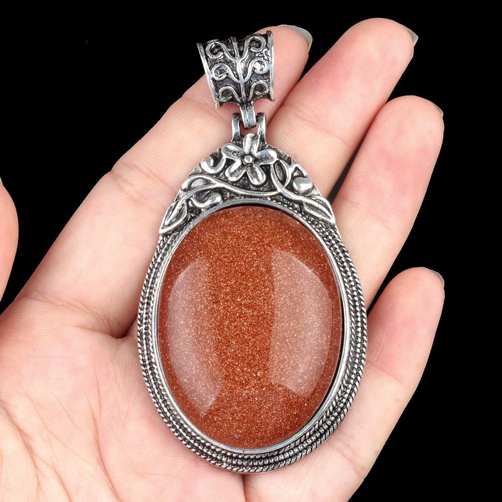 Conjunto de pedras preciosas ágata cristal liga de pedra semipreciosa incrustada pingente de pedra preciosa