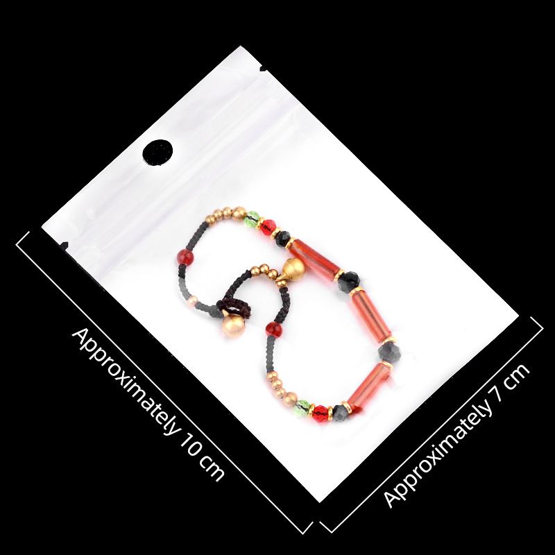 2049-Moda europeia e americana pedra semipreciosa cristal natural pulseira de tubo redondo pulseira de design de nicho