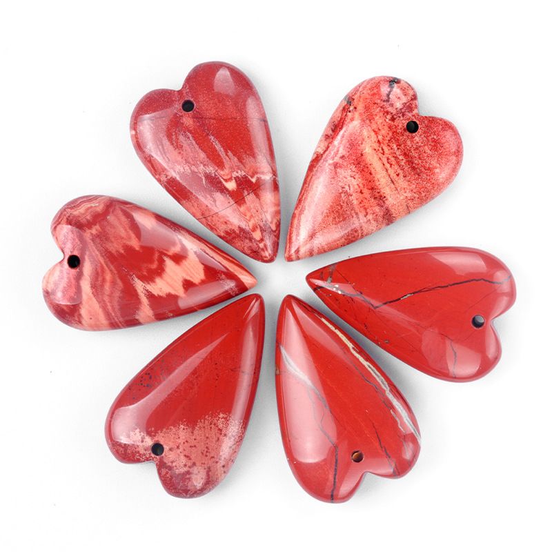 25 * 40 longo amor casal DIY material artesanal cristal ágata pêssego colar acessórios com buracos