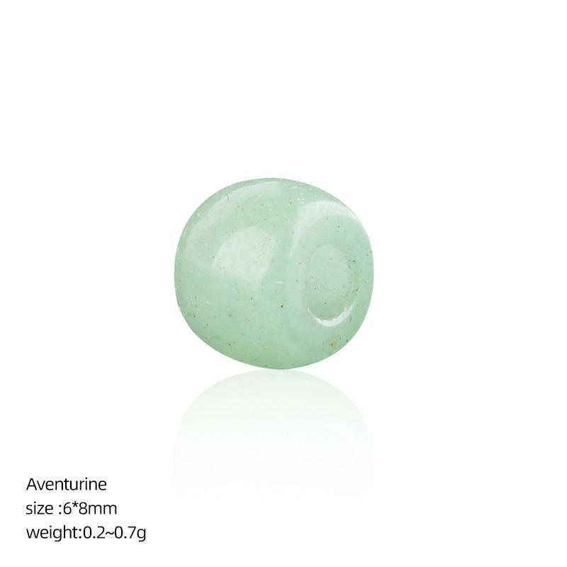 8Mm buraco 3 grande buraco de cristal natural contas soltas DIY pulseira colar jóias ágata contas de roda tigre olho balde contas acessórios