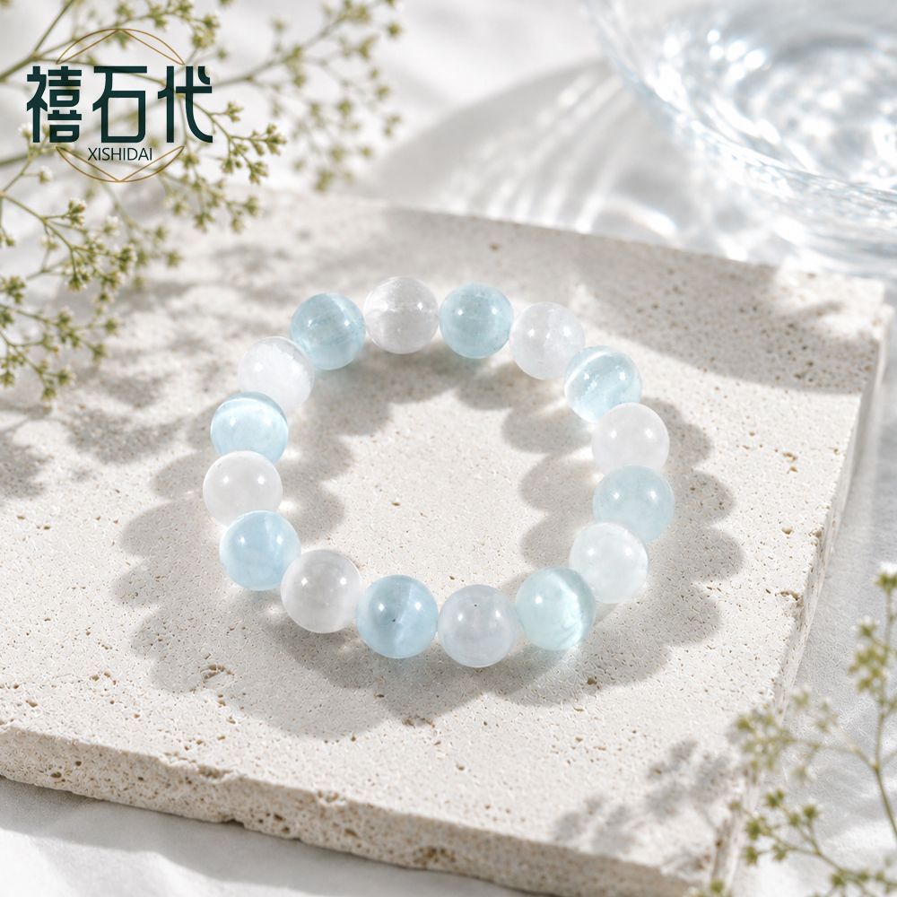 [Xishi Dai] Pulseira Duobao natural, acessórios de pulso de verão frescos e curativos