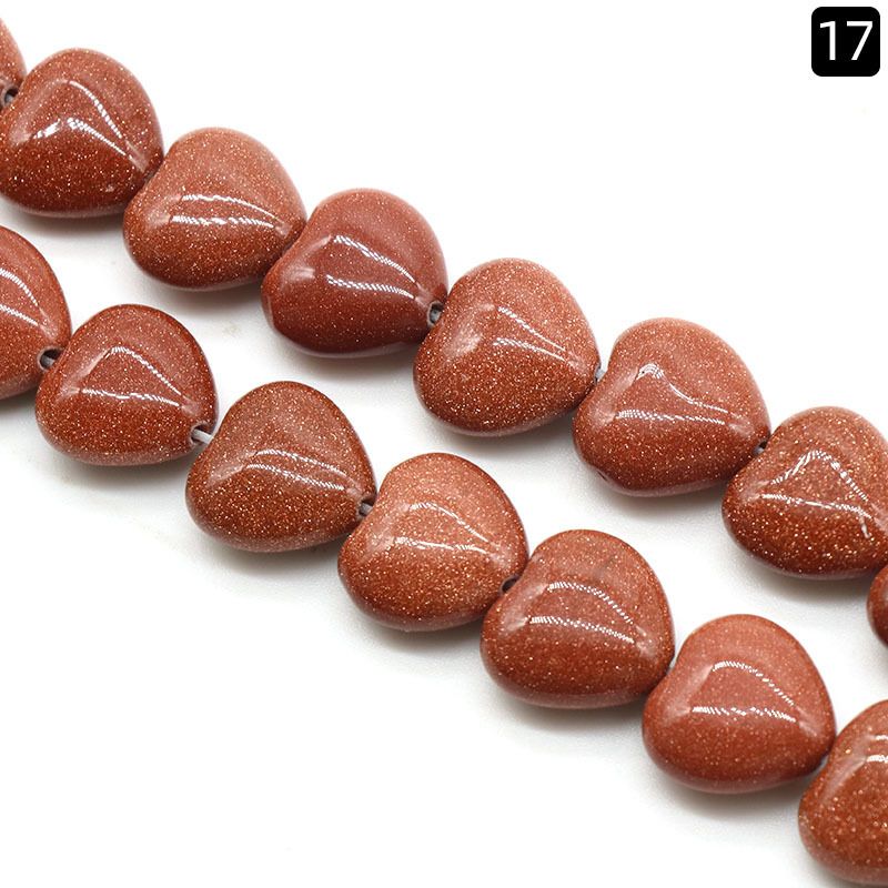 1360-16Mm ágata de cristal de amor pedras semi-preciosas contas soltas pulseira DIY colar brincos acessórios de jóias material