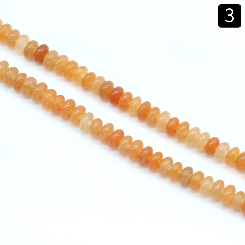 1113-Pedra semipreciosa de ágata de cristal natural 2X4mm ábaco frisado DIY pulseira colar brincos material de jóias