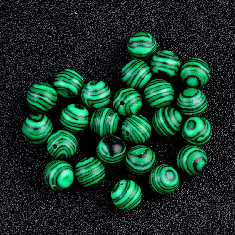 Contas de meio orifício de 1600-8mm, contas redondas de meio orifício de ágata de cristal natural, contas soltas Brincos de viga DIY acessórios de incrustação