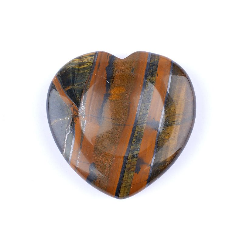 40Mm de cristal natural polegar de pedra de palma Ágata de jade transfronteiriça europeia e americana escultura sulco em forma de coração amor polegar de pedra