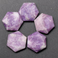 Venda quente de cristal natural pedra semi-preciosa hexagrama jogar pedra solta não porosa ágata poliédrica grande ornamento de satélite