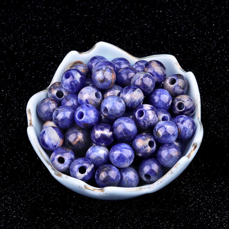 318-Agate cristal de jade 10mm3mm contas largas contas soltas pulseira artesanal DIY colar brincos jóias