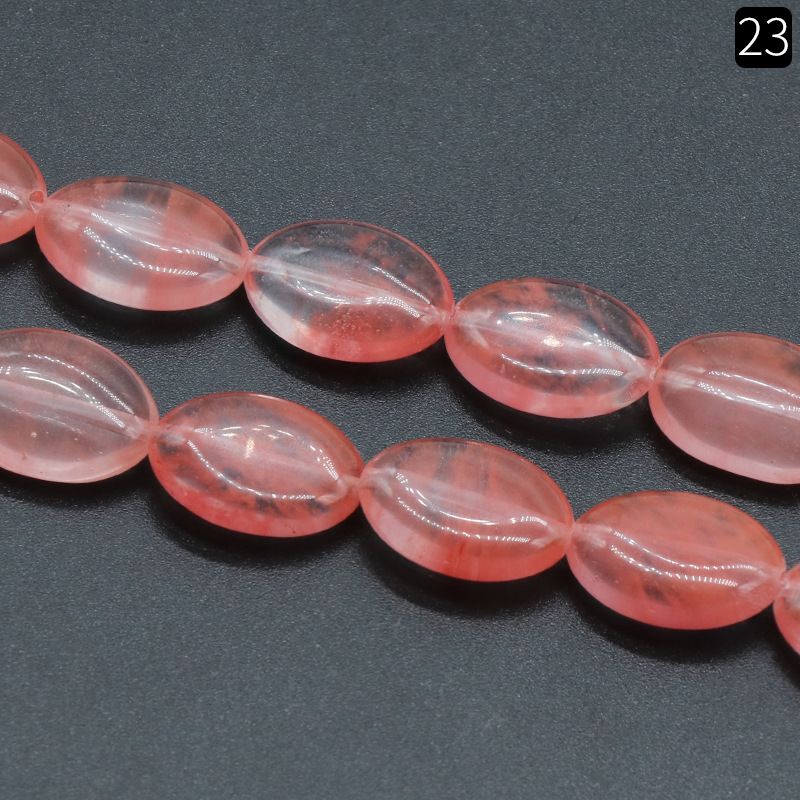 1319-13X18mm cristal de ágata frisada em forma de ovo pedra semi-preciosa trabalho oval em andamento acessórios de jóias DIY